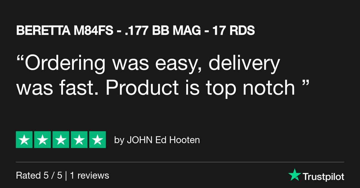Trustpilot Beretta M84FS  Magazine review